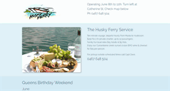 Desktop Screenshot of huskyferry.com